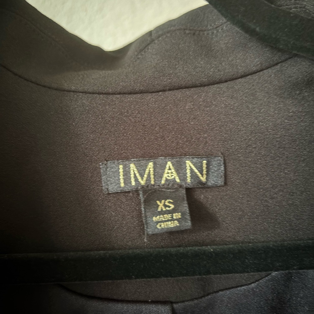 IMAN Women's Black Blazer/Jacket - Picture 6 of 6